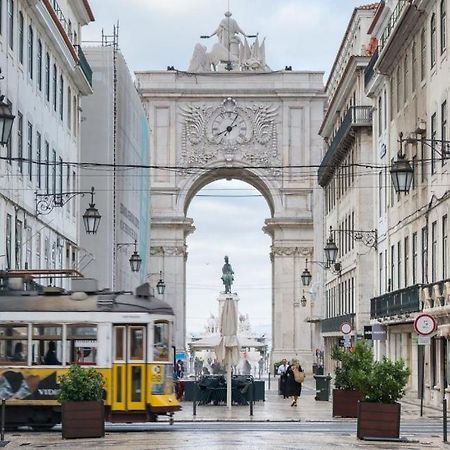 Quarto Com Varanda Na Rua Dos Douradores Lisboa Екстериор снимка