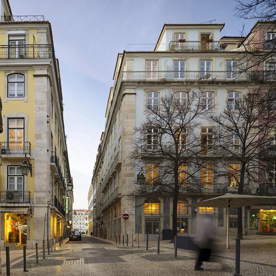Quarto Com Varanda Na Rua Dos Douradores Lisboa Екстериор снимка