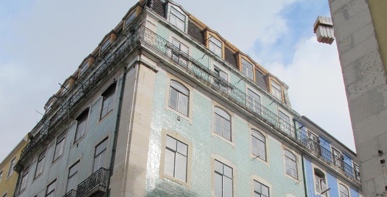 Quarto Com Varanda Na Rua Dos Douradores Lisboa Екстериор снимка